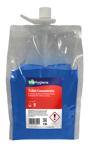 2x1.5L BH TOILET CLEANER CONC DOSING POUCH