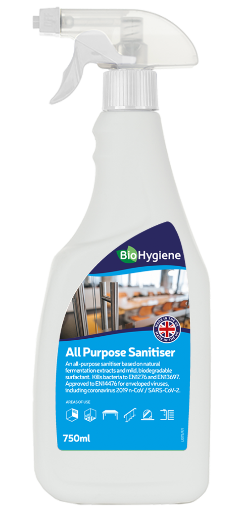 BioHygiene All Purpose Sanitiser (Fragranced) RTU 750ML