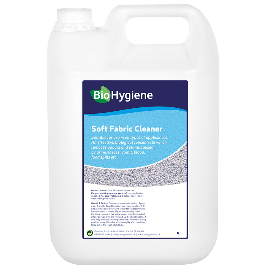 2x5L BH SOFT FABRIC CLEANER REMOVES