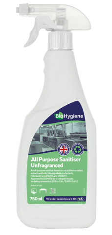 6x750ml BH UNPERFUMED SANITISER ALL