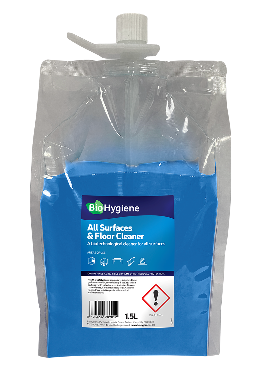 BioHygiene All Surfaces & Floor 1.5L POUCH
