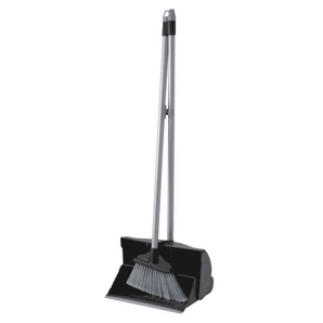 Lobby Dustpan Complete Contract Black