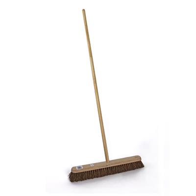 24" Soft Platform Broom c/w Handle