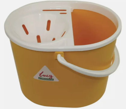 YELLOW SYR 5Ltr LUCY MOP BUCKET OVAL