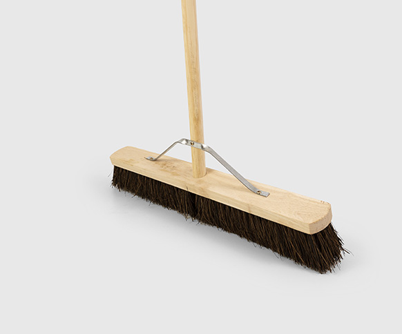 24" Contract Bassine Broom c/w Handle
