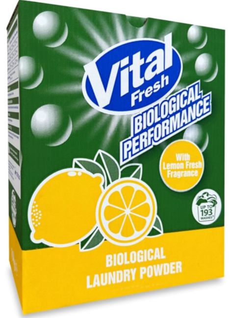 193wsh VITAL FRESH LAUNDRY POWDER BIO