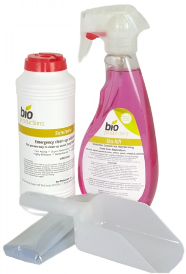 6x1 CLEAN UP KIT EMERGENCY SPILLAGE KIT