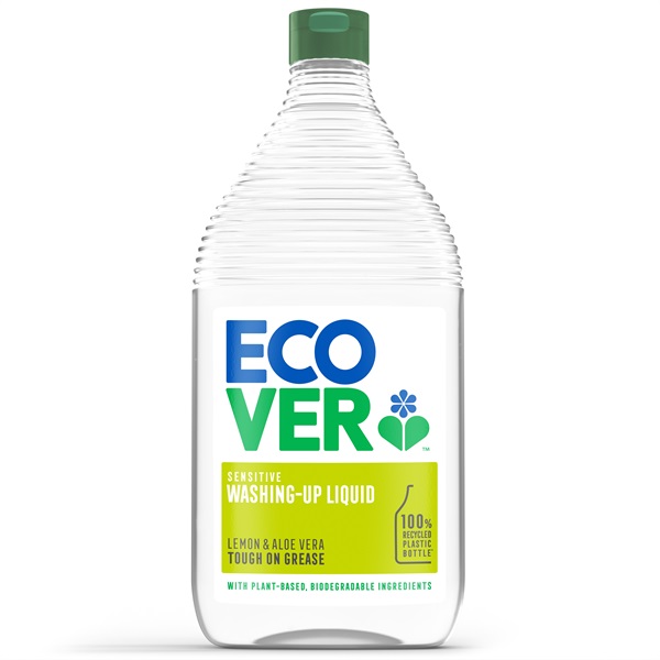 8x950 ECOVER WASHING UP LIQUID LEMON ALOE
