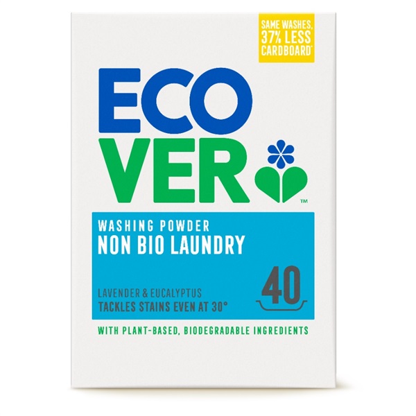 4x40wsh ECOVER NON BIO LAUNDRY POWDER