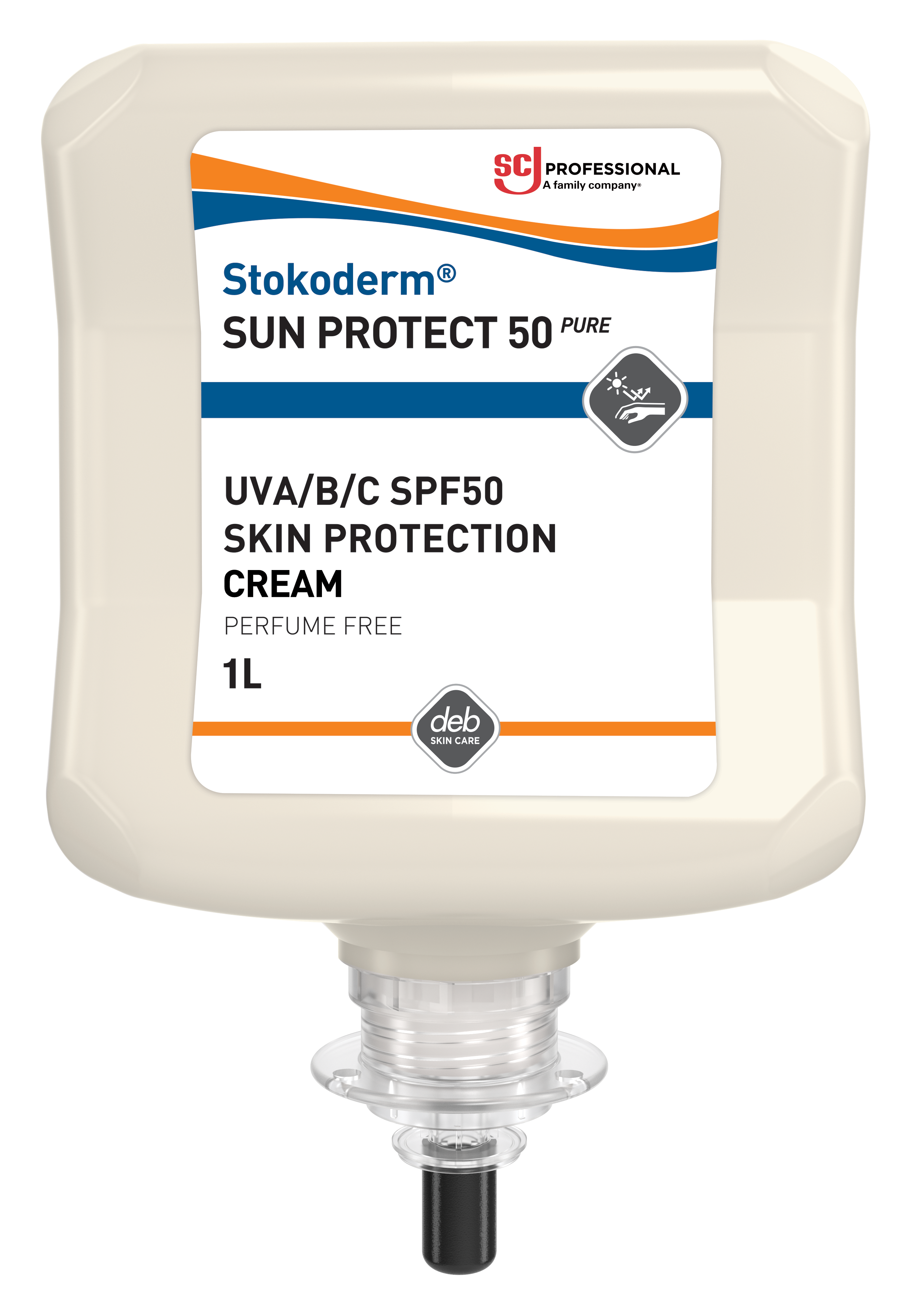 6x1L STOKODERM SUN PROTECT 50 PURE
