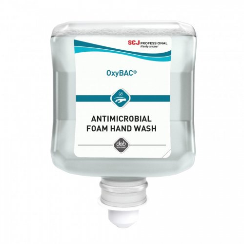 OXYBAC FOAM HAND WASH 6x1Ltr ANTIMICROBIAL