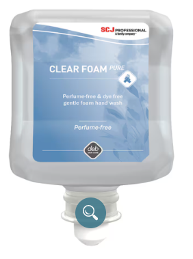 6x1L CLEAR FOAM PURE PERFUME+DYE FREE