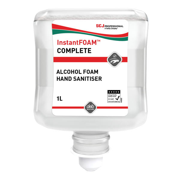 6x1L INSTANT FOAM COMPLETE ALCOHOL BASED