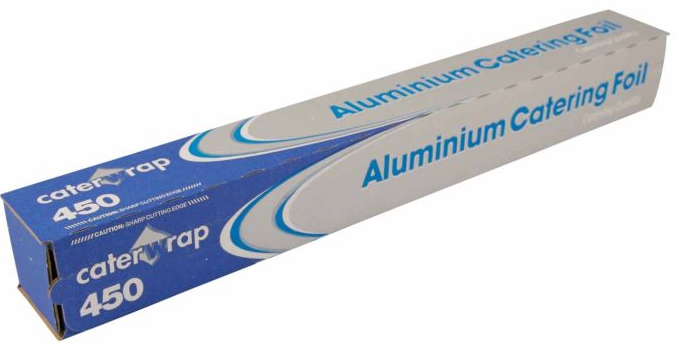 1x75m 18 inch/45cm ALUMINIUM CATERING FOIL