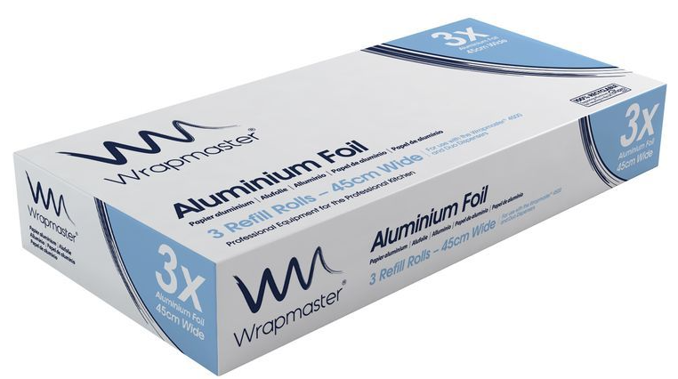 x3 18 inch WRAPMASTER ALUMINIUM FOIL