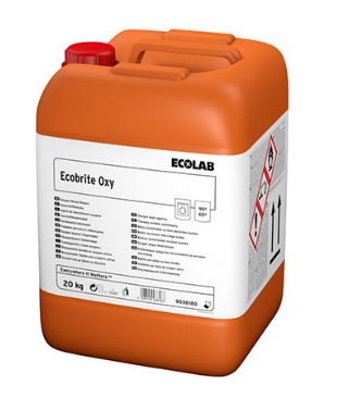 10Ltr ECOLAB ECOBRITE OXY LAUNDRY BLEACH