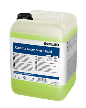 10Ltr ECOLAB ECOBRITE SUPER SILEX LIQUID