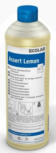 6x1L ECOLAB ASSERT LEMON WASHING UP LIQUID