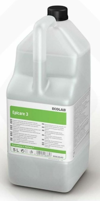 3x5L ECOLAB EPICARE 3 HYGIENIC HAND SOAP