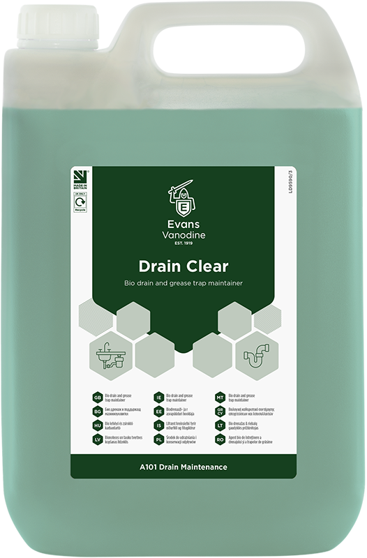 10Ltr DRAIN CLEAR BIO DRAIN+GREASE TRAP