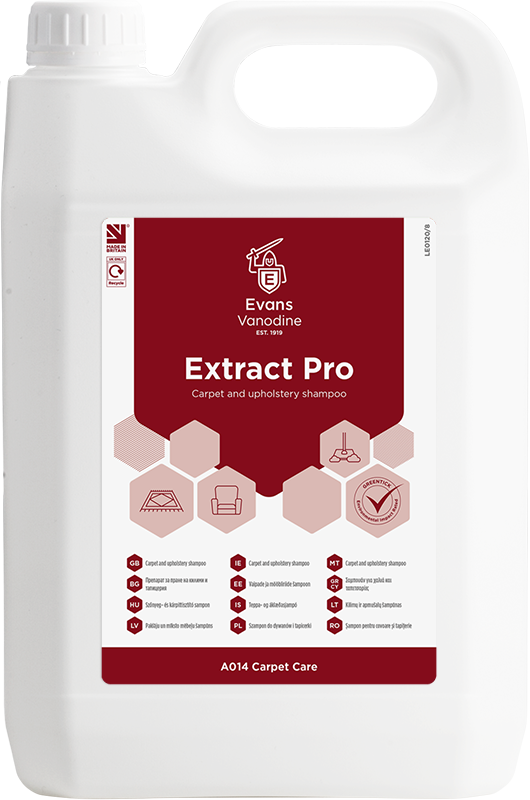 2x5L EXTRACT PRO LOW FOAM SHAMPOO CARPETS+