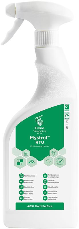 6x750ml MYSTROL ALL PURPOSE CLEANER HEAVY