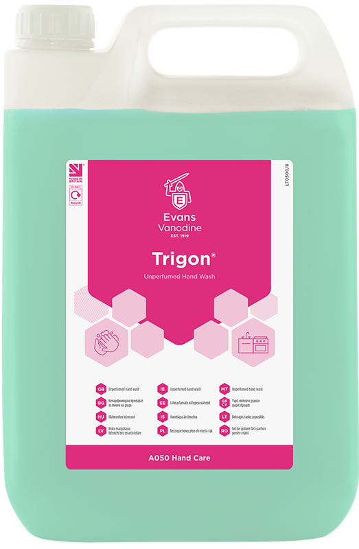 2x5L TRIGON UNPERFUMED HAND WASH PH