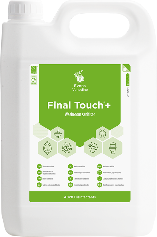 2x5L FINAL TOUCH BACTERICIDAL WASHROOM