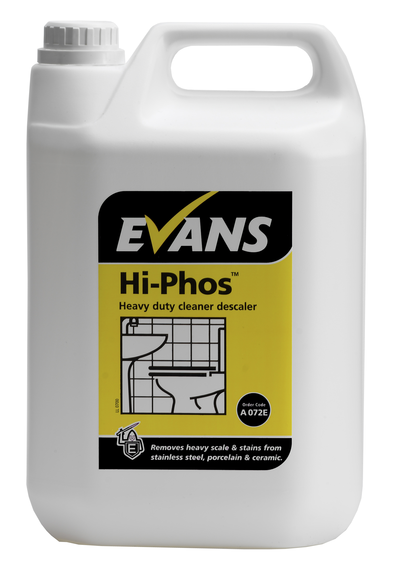 2x5L HI-PHOS TOILET+WASHROOM CLEANER+