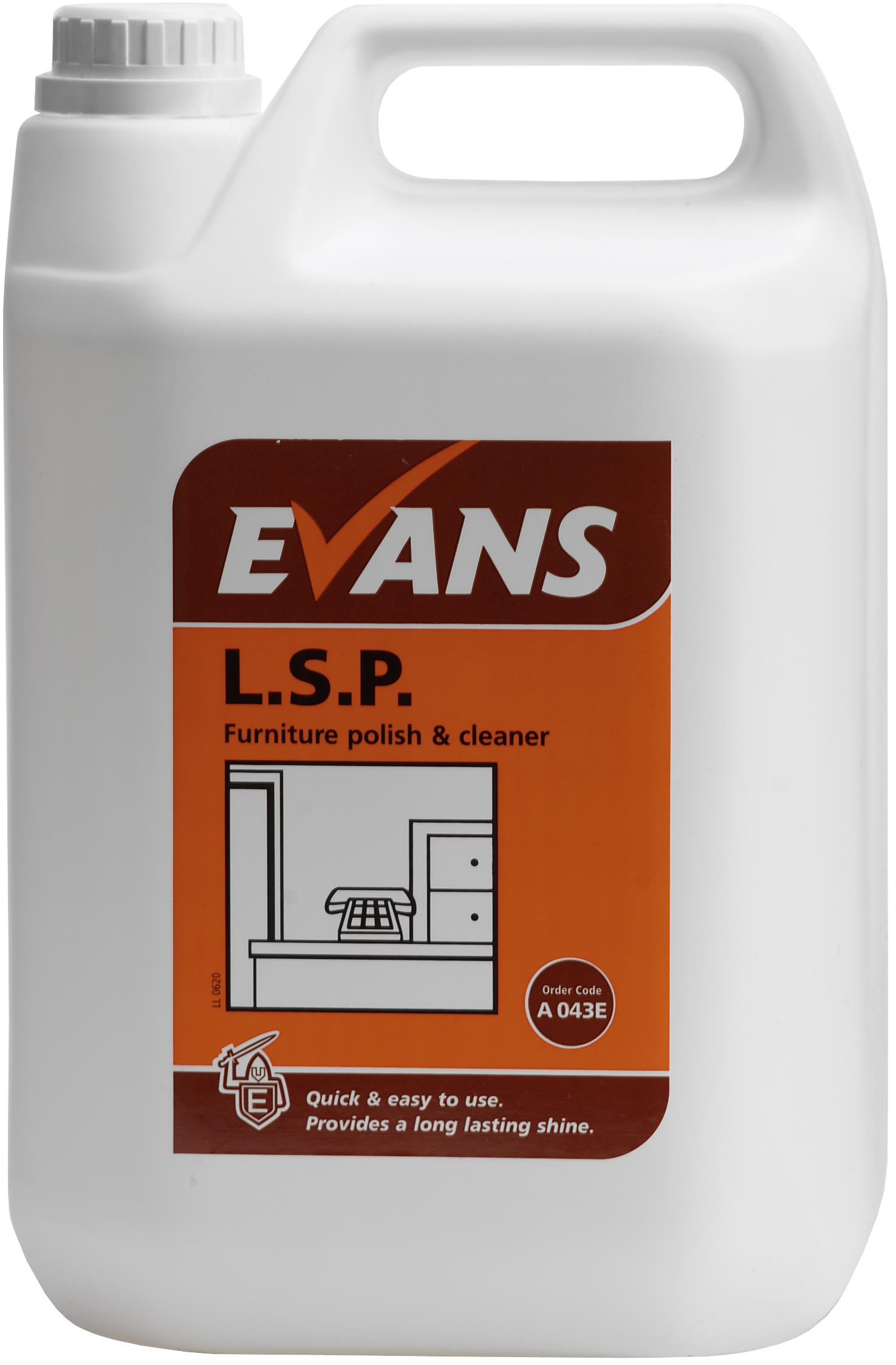 2x5L L.S.P LIQUID SPRAY POLISH ANTI-STATIC