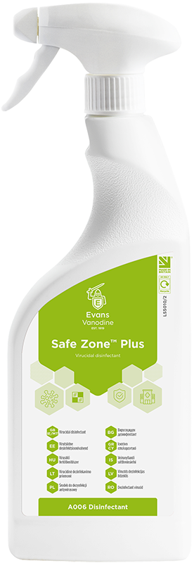 6x750ml SAFE ZONE PLUS VIRUCIDAL