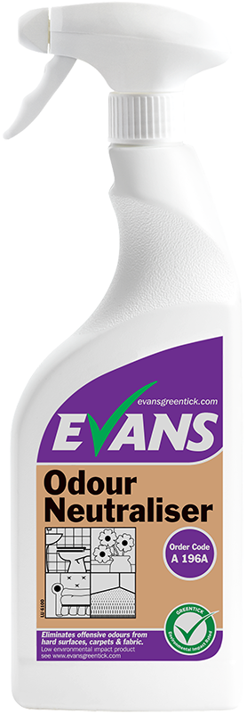 6x750ml ODOUR NEUTRALISER ELIMINATES ODOUR