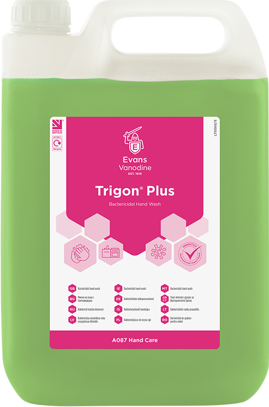 2x5L TRIGON PLUS BACTERICIDAL SOAP