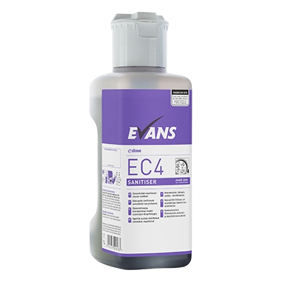 4x1L E-DOSE PURPLE EC4 SANITISER MULTI