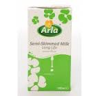 LAKELAND SEMI-SKIMMED MILK A08087 12x500ml