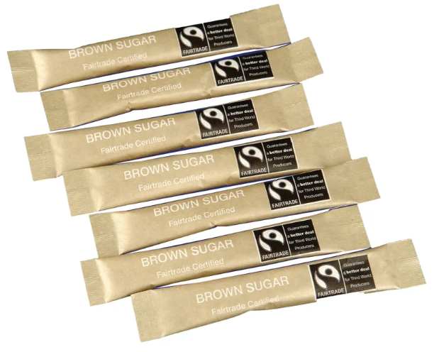 x1000 FAIRTRADE BROWN SUGAR STICKS SJ957
