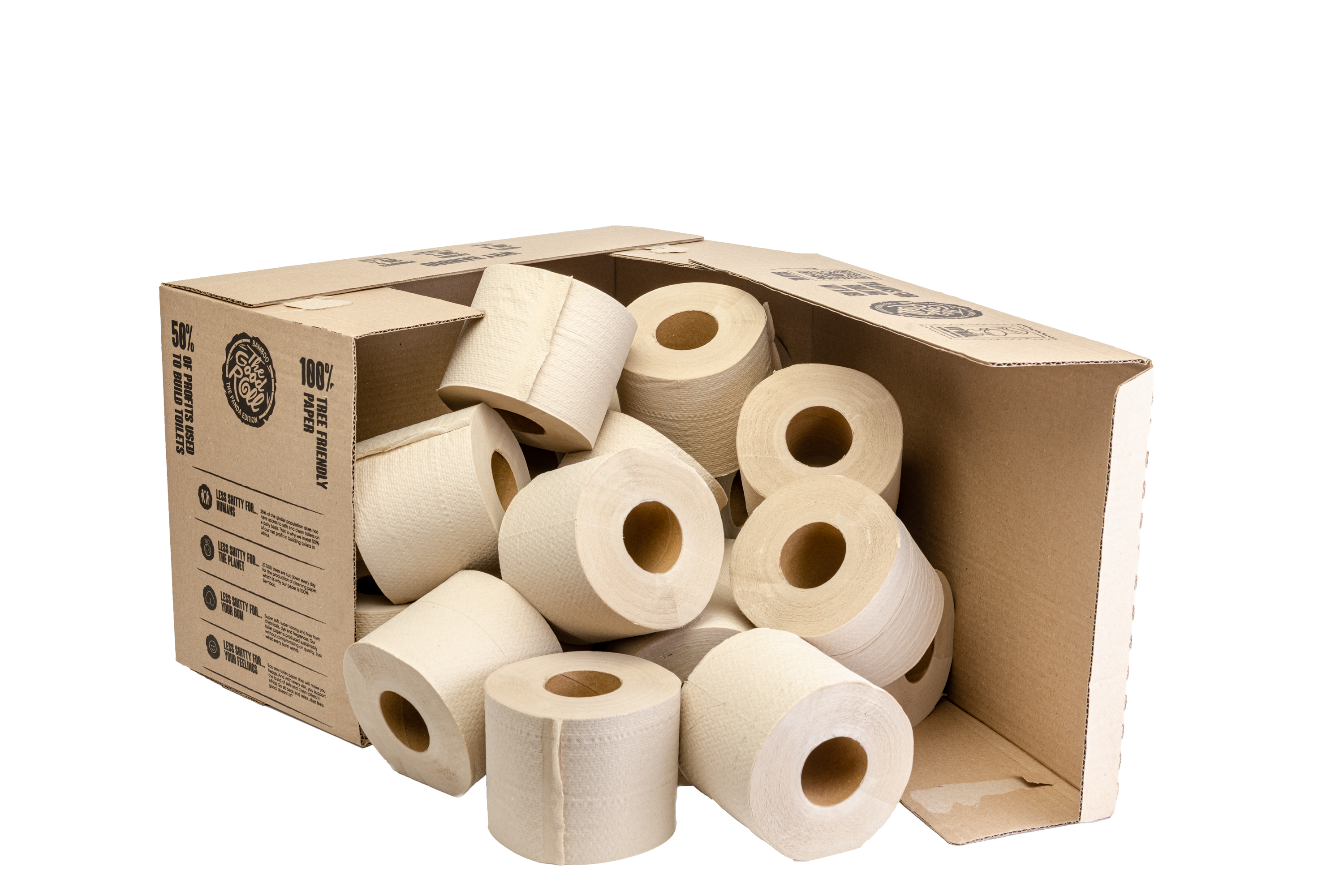 24x300s NAKED PANDA EDITION 2PLY BAMBOO