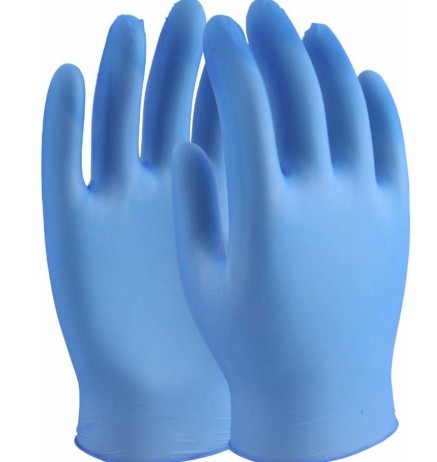 x1000 GD13 SML BLUE VINYL PWD/FREE GLOVES