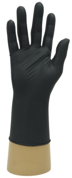 x1000 GL897 MED BLACK NITRILE PWD/FREE