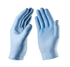 x1000 GD19 MED BLUE NITRILE PWD/FREE