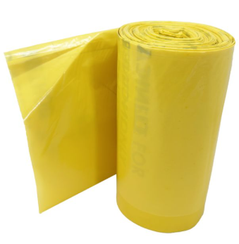 90L x100 15x28x39 YELLOW CLINICAL WASTE