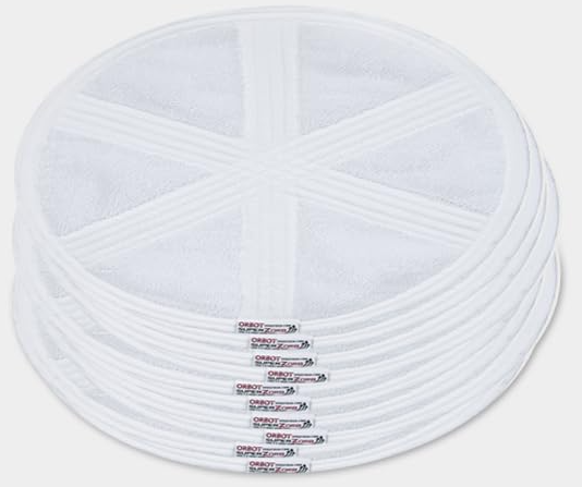 x10pcs KIT PAD WHITE 11inch SUPERZORB PADS