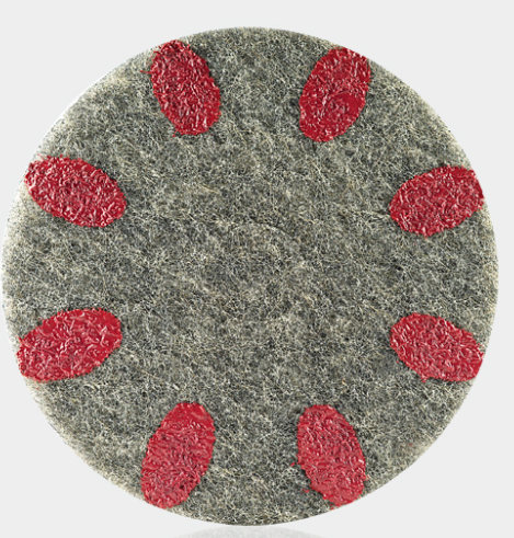 x1 RED STONEFLASH PAD 11inch STEP 2 ORBOT