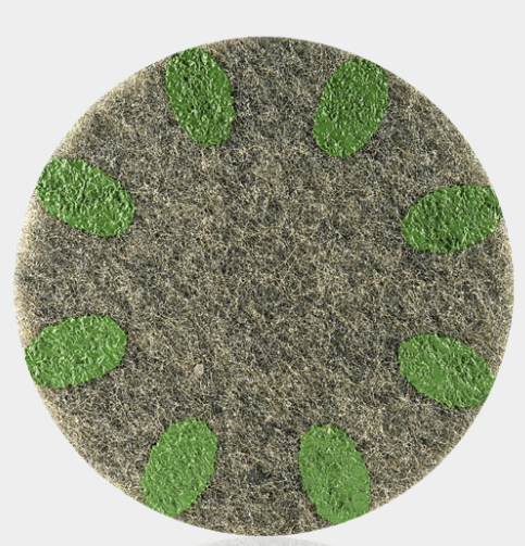 x1 GREEN PAD STONEFLASH PAD 11inch STEP 4