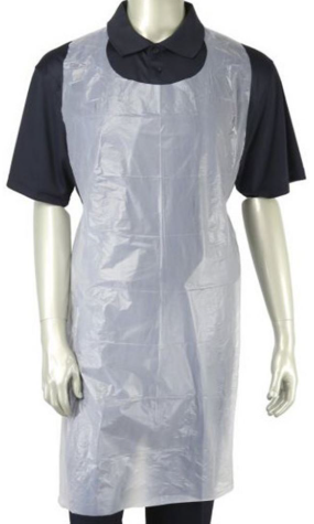 x1000 WHITE APRON FLAT PACK