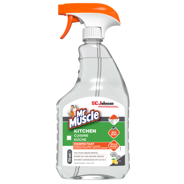 6x750ml MR MUSCLE KITCHEN CLEANER