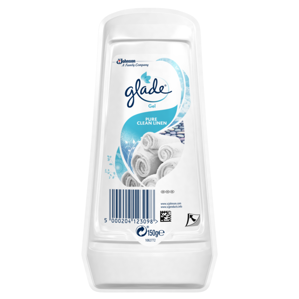 8x150grm GLADE GEL PURE CLEAN LINEN
