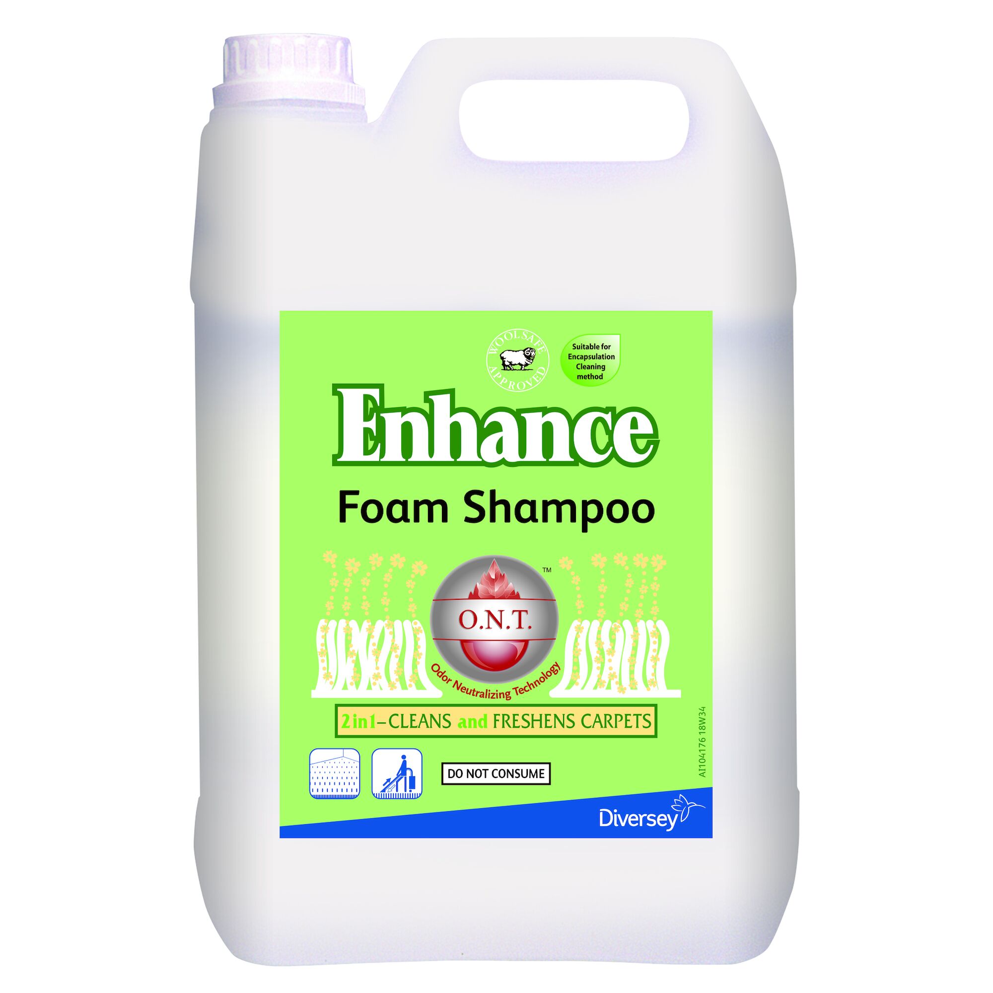 2x5L ENHANCE FOAM CARPET SHAMPOO