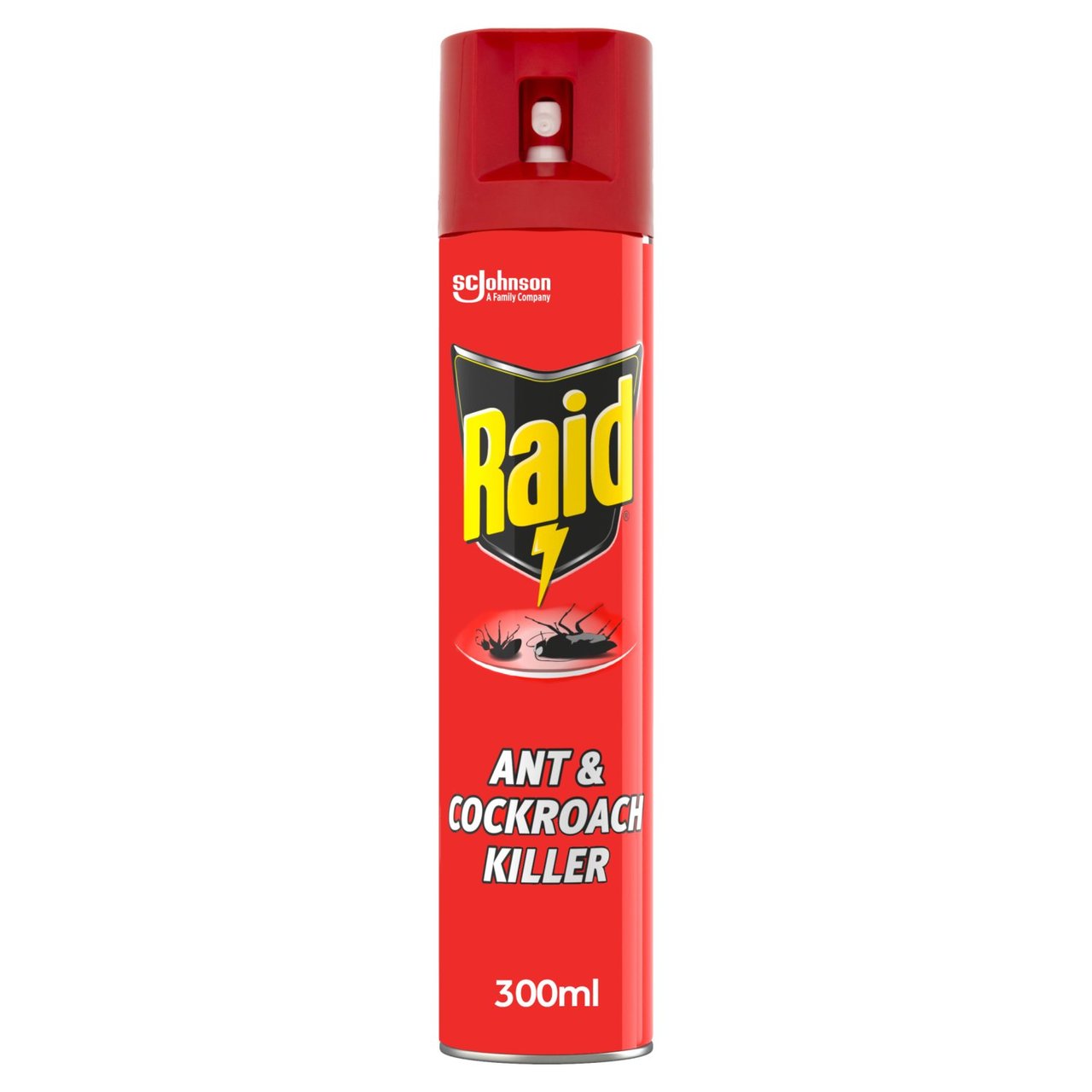 6x300ml RAID ANT+COCKROACH KILLER SPRAY