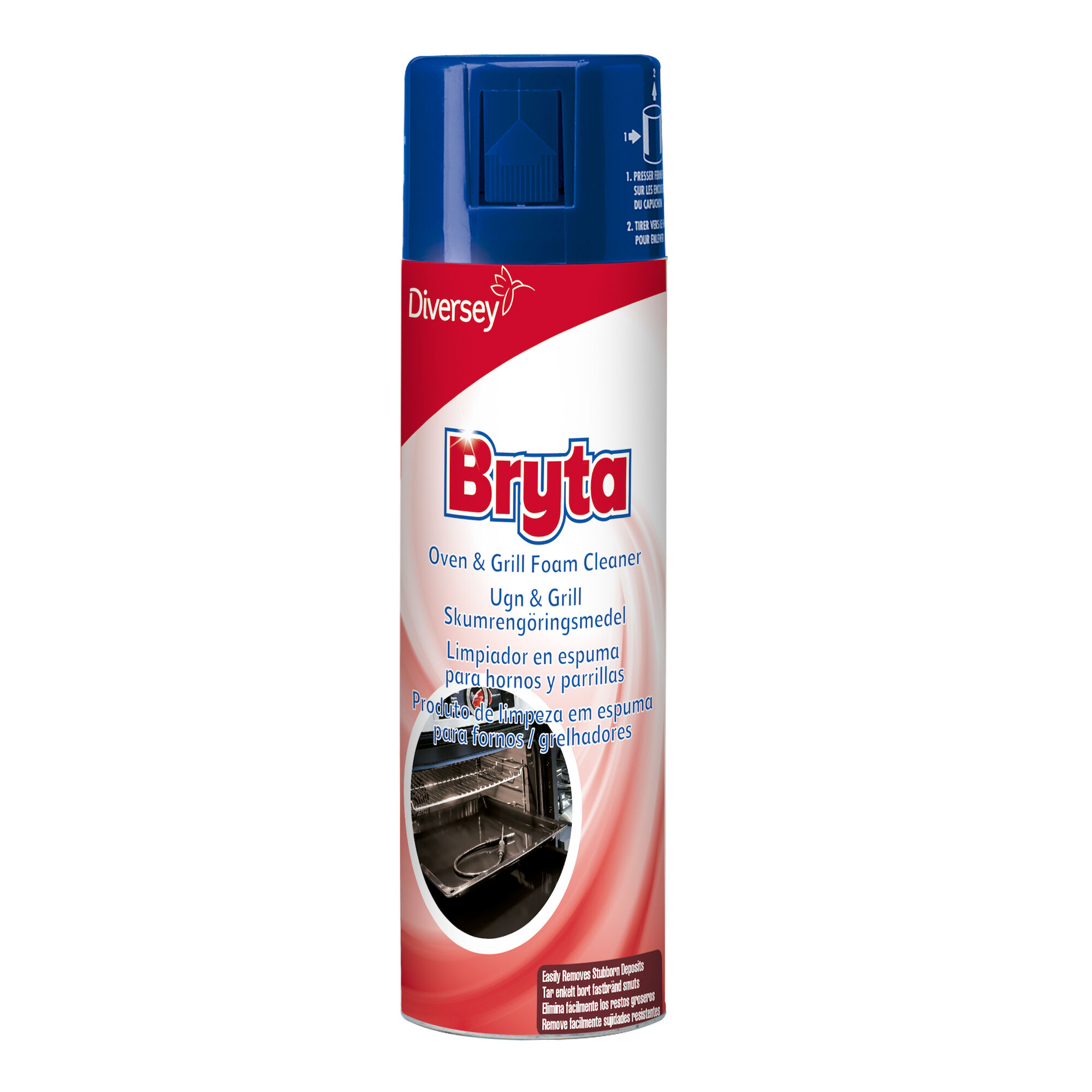 6x500ml BRYTA OVEN+GRILL FOAM HEAVY DUTY